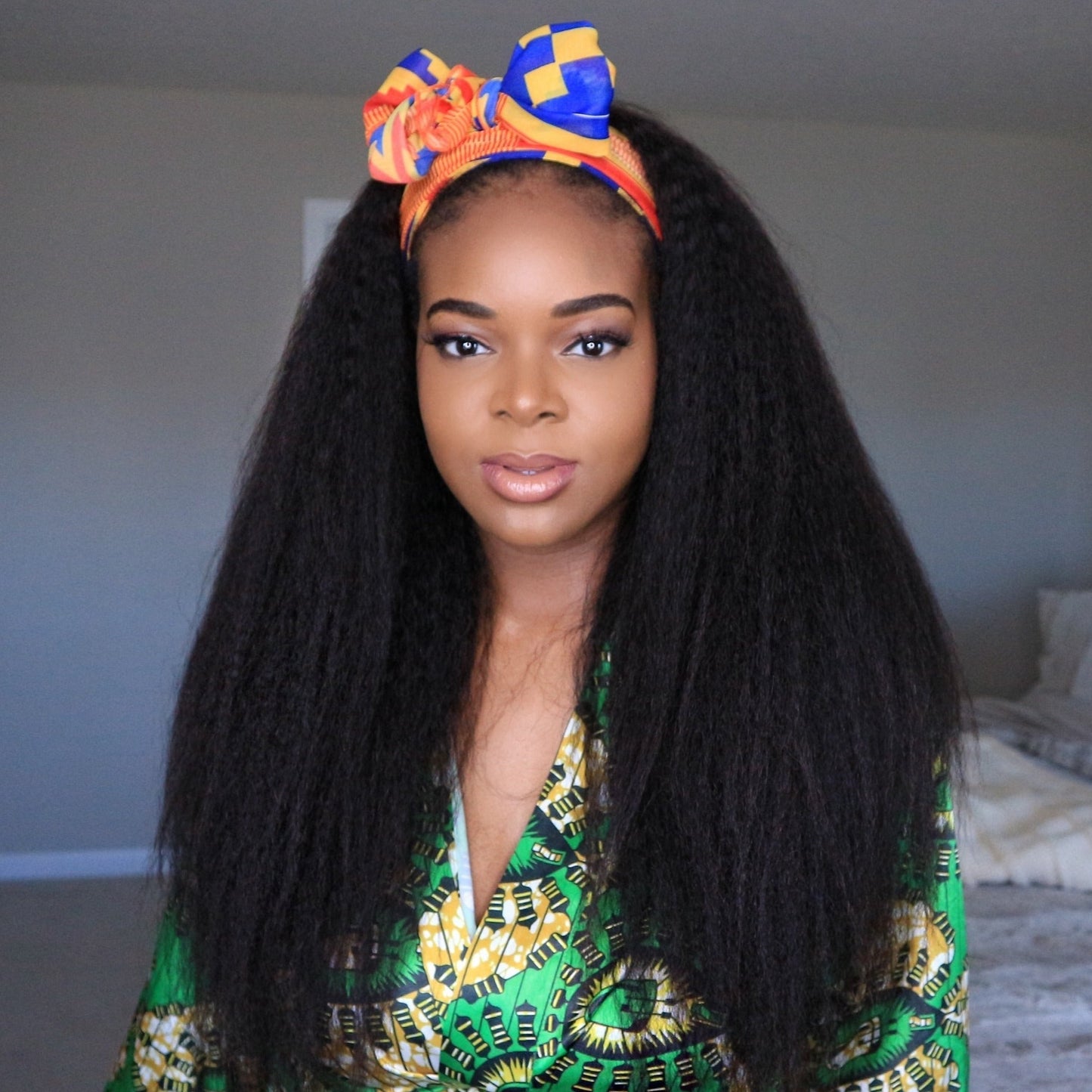 Kinky Straight Headband Wig